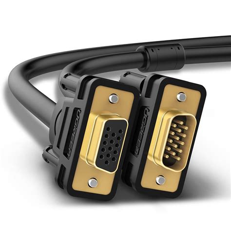 male and female vga cable|female to male monitor plug.